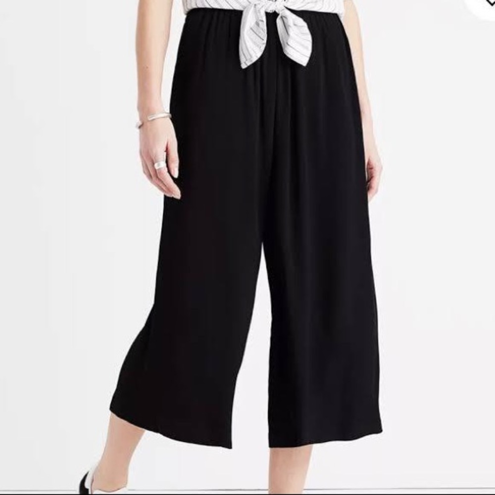 Madewell Huston Pull-On Crop Pants